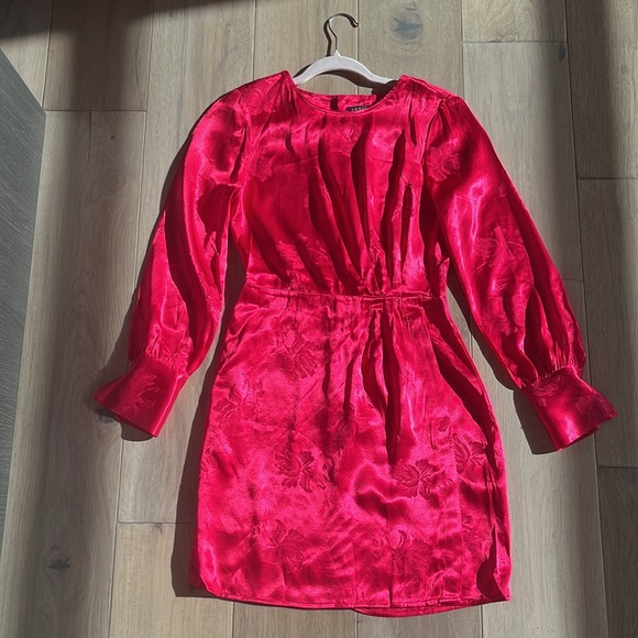 Red Mini 1 State Holiday Dress Size 0 - Picture 6 of 10